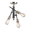 ARTCRAFT, TRURO SEMI-FLUSH MOUNT, SEMI FLUSH MOUNT LIGHT
