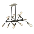 ARTCRAFT, TRURO ISLAND/POOL TABLE, LINEAR LIGHT