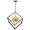 ARTCRAFT, SUNBURST CHANDELIER, CHANDELIER LIGHT