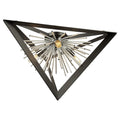 ARTCRAFT, SUNBURST FLUSH MOUNT, FLUSH MOUNT CEILING LIGHTS