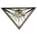 ARTCRAFT, SUNBURST FLUSH MOUNT, FLUSH MOUNT CEILING LIGHTS