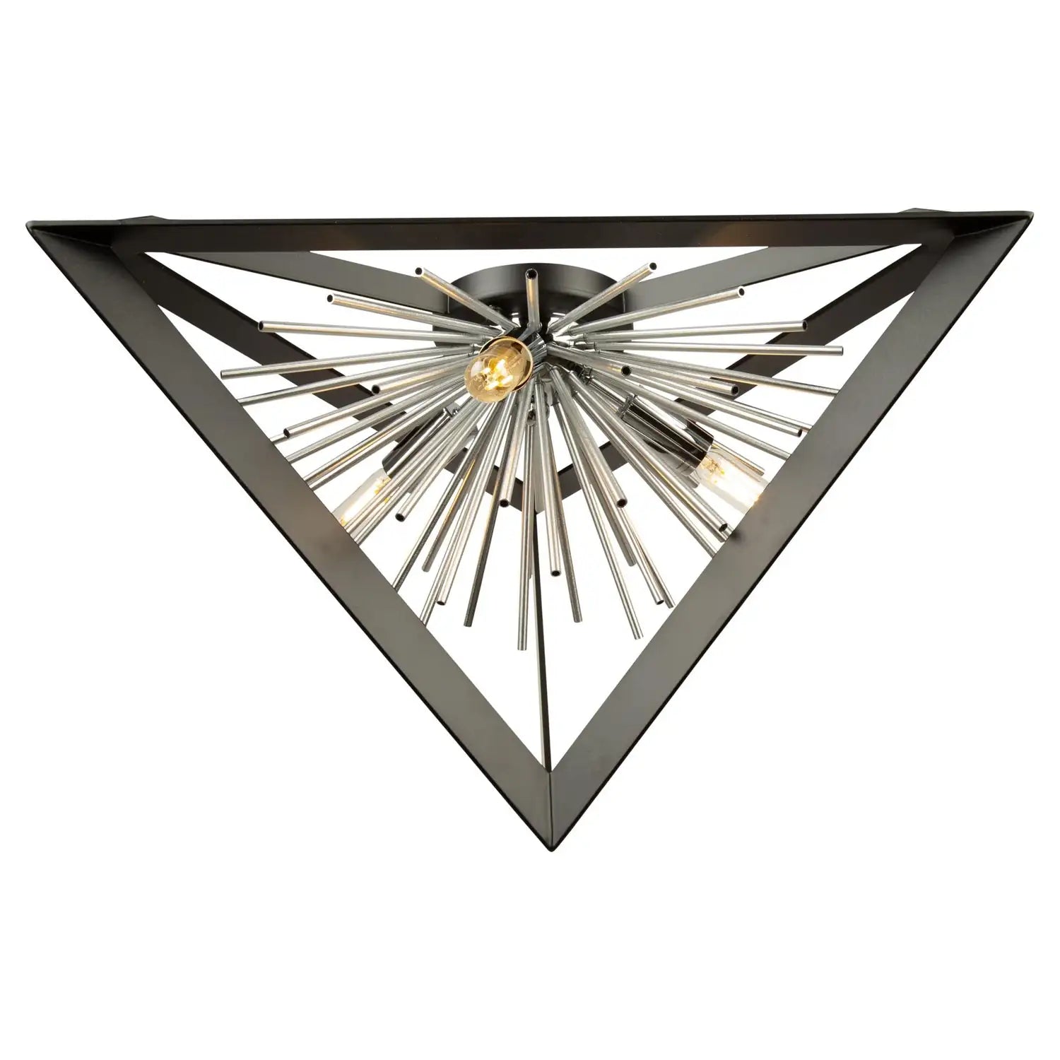 ARTCRAFT, SUNBURST FLUSH MOUNT, FLUSH MOUNT CEILING LIGHTS