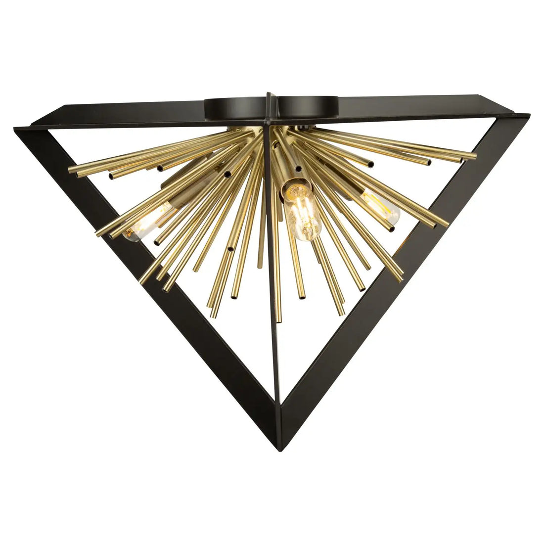 ARTCRAFT, SUNBURST FLUSH MOUNT, FLUSH MOUNT CEILING LIGHTS