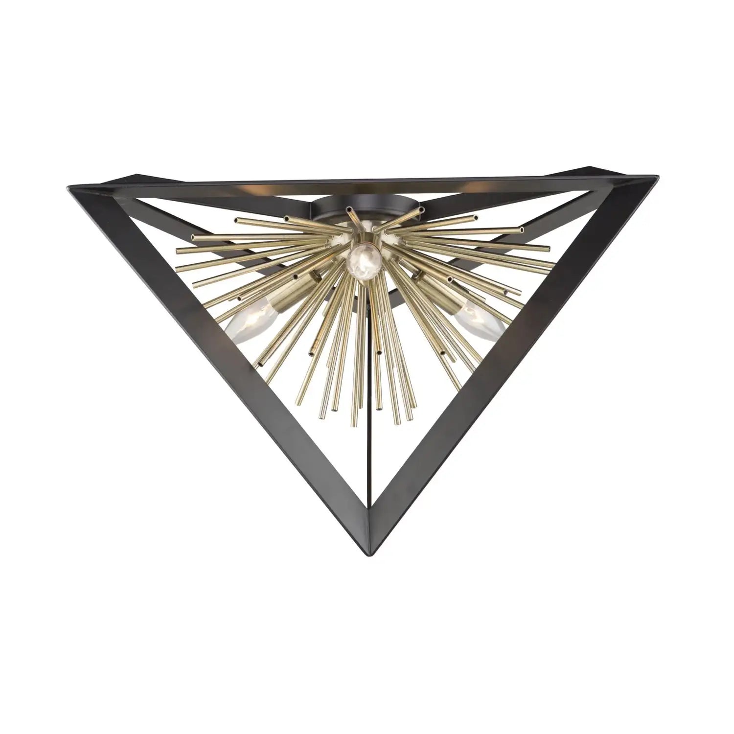 ARTCRAFT, SUNBURST FLUSH MOUNT, FLUSH MOUNT CEILING LIGHTS