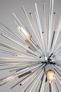 ARTCRAFT, SUNBURST CHANDELIER, CHANDELIER LIGHT