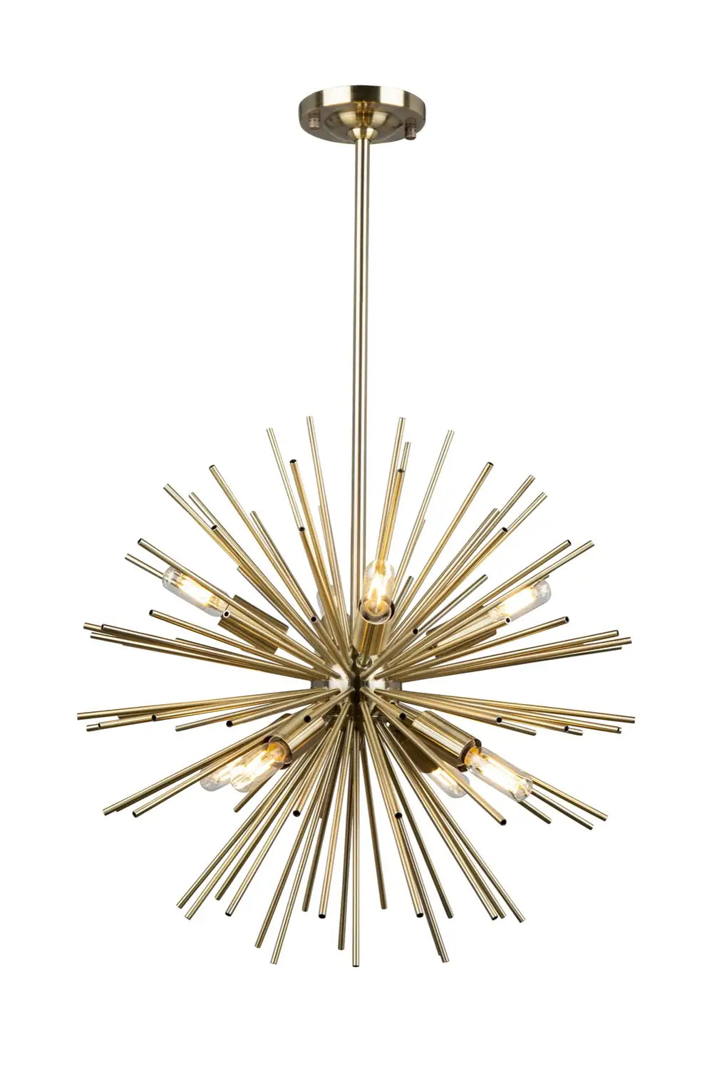 ARTCRAFT, SUNBURST CHANDELIER, CHANDELIER LIGHT