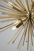 ARTCRAFT, SUNBURST CHANDELIER, CHANDELIER LIGHT