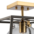 ARTCRAFT, BRIDGETOWN SEMI-FLUSH MOUNT, SEMI FLUSH MOUNT LIGHT