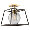 ARTCRAFT, BRIDGETOWN SEMI-FLUSH MOUNT, SEMI FLUSH MOUNT LIGHT