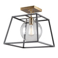 ARTCRAFT, BRIDGETOWN SEMI-FLUSH MOUNT, SEMI FLUSH MOUNT LIGHT