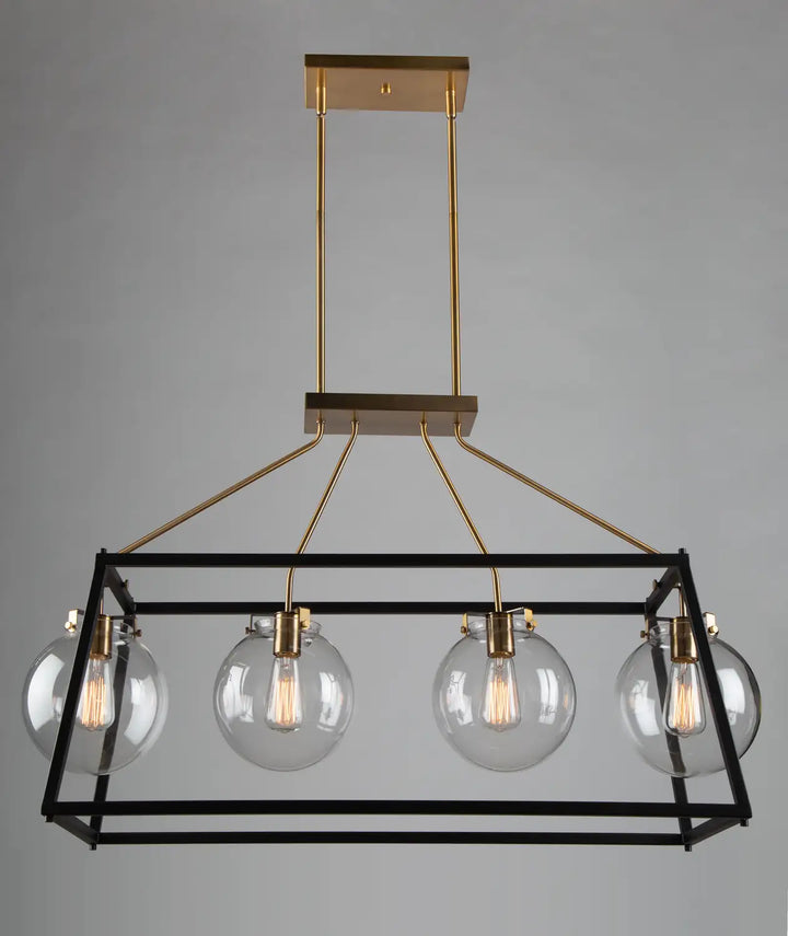ARTCRAFT, BRIDGETOWN ISLAND/POOL TABLE, LINEAR LIGHT
