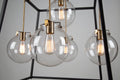 ARTCRAFT, BRIDGETOWN CHANDELIER, CHANDELIER LIGHT
