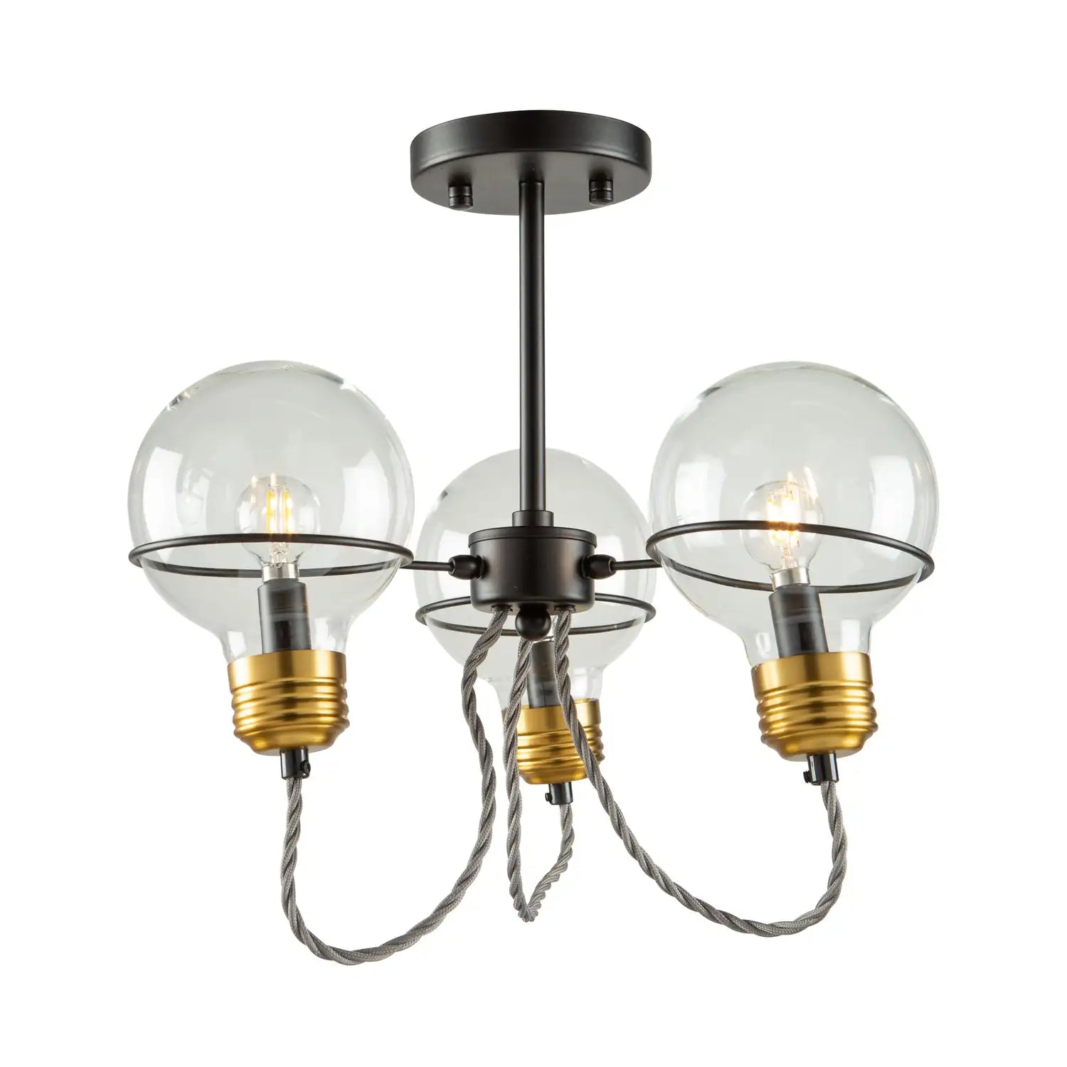 ARTCRAFT, MARTINA SEMI-FLUSH MOUNT, SEMI FLUSH MOUNT LIGHT