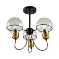 ARTCRAFT, MARTINA SEMI-FLUSH MOUNT, SEMI FLUSH MOUNT LIGHT