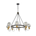 ARTCRAFT, MARTINA CHANDELIER, CHANDELIER LIGHT