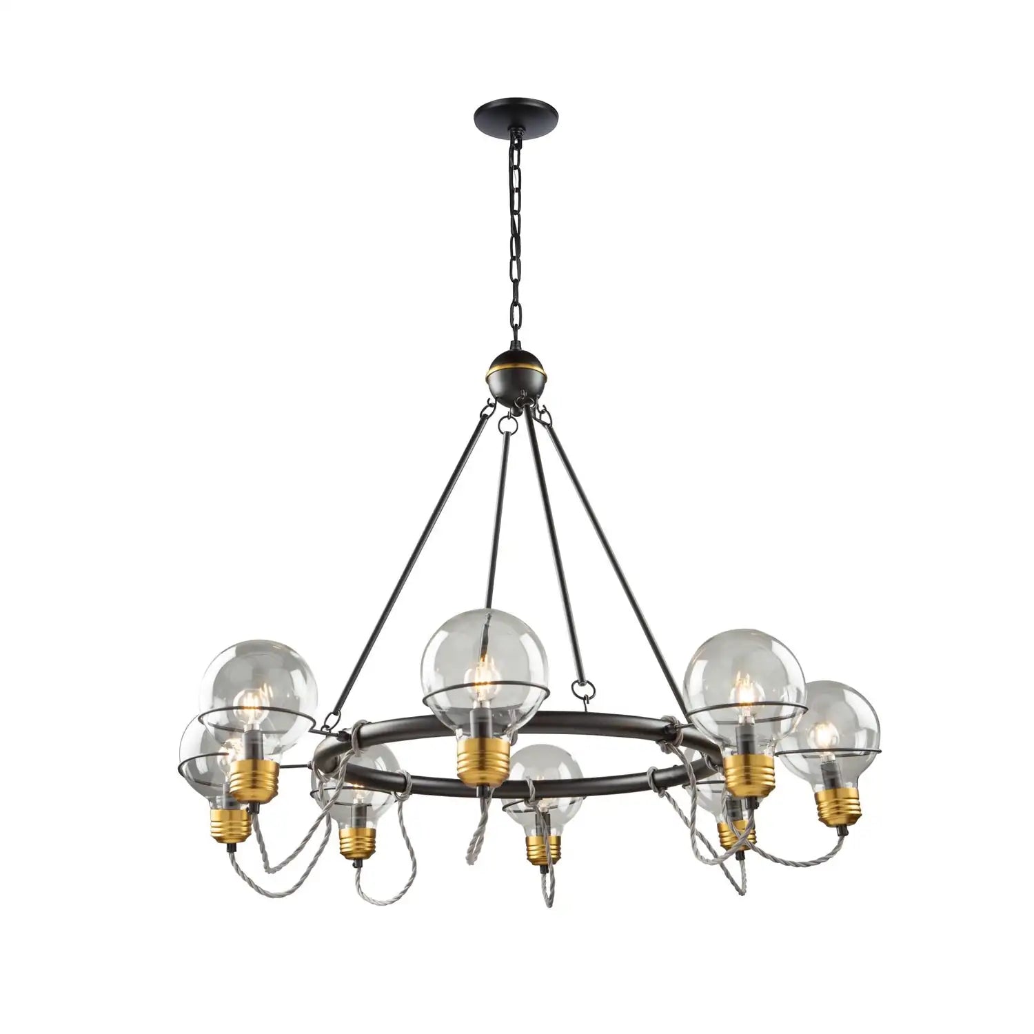 ARTCRAFT, MARTINA CHANDELIER, CHANDELIER LIGHT