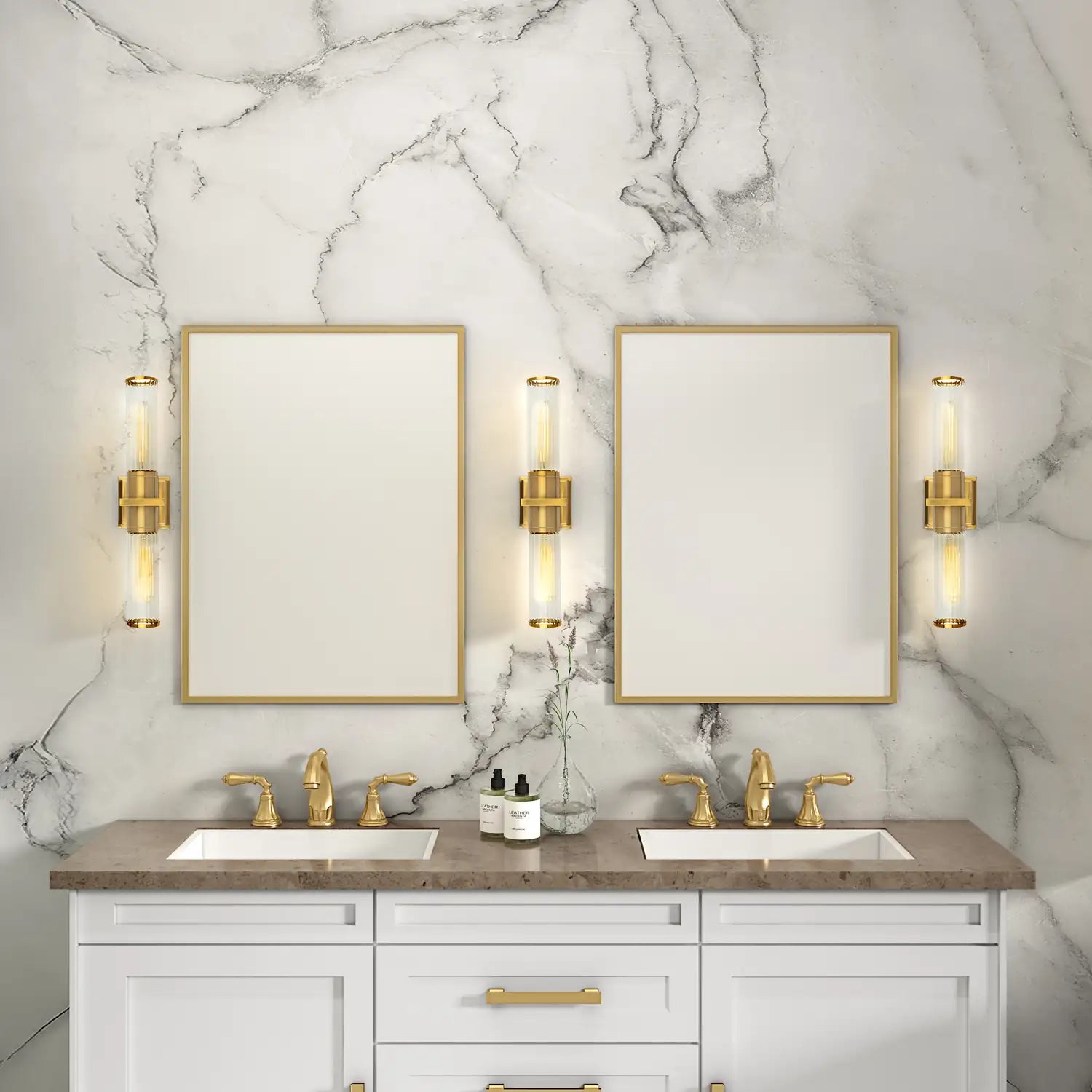 ARTCRAFT, POSITANO BATHROOM, BATH VANITY LIGHT