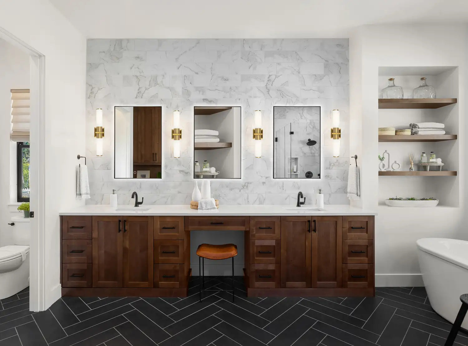 ARTCRAFT, POSITANO BATHROOM, BATH VANITY LIGHT