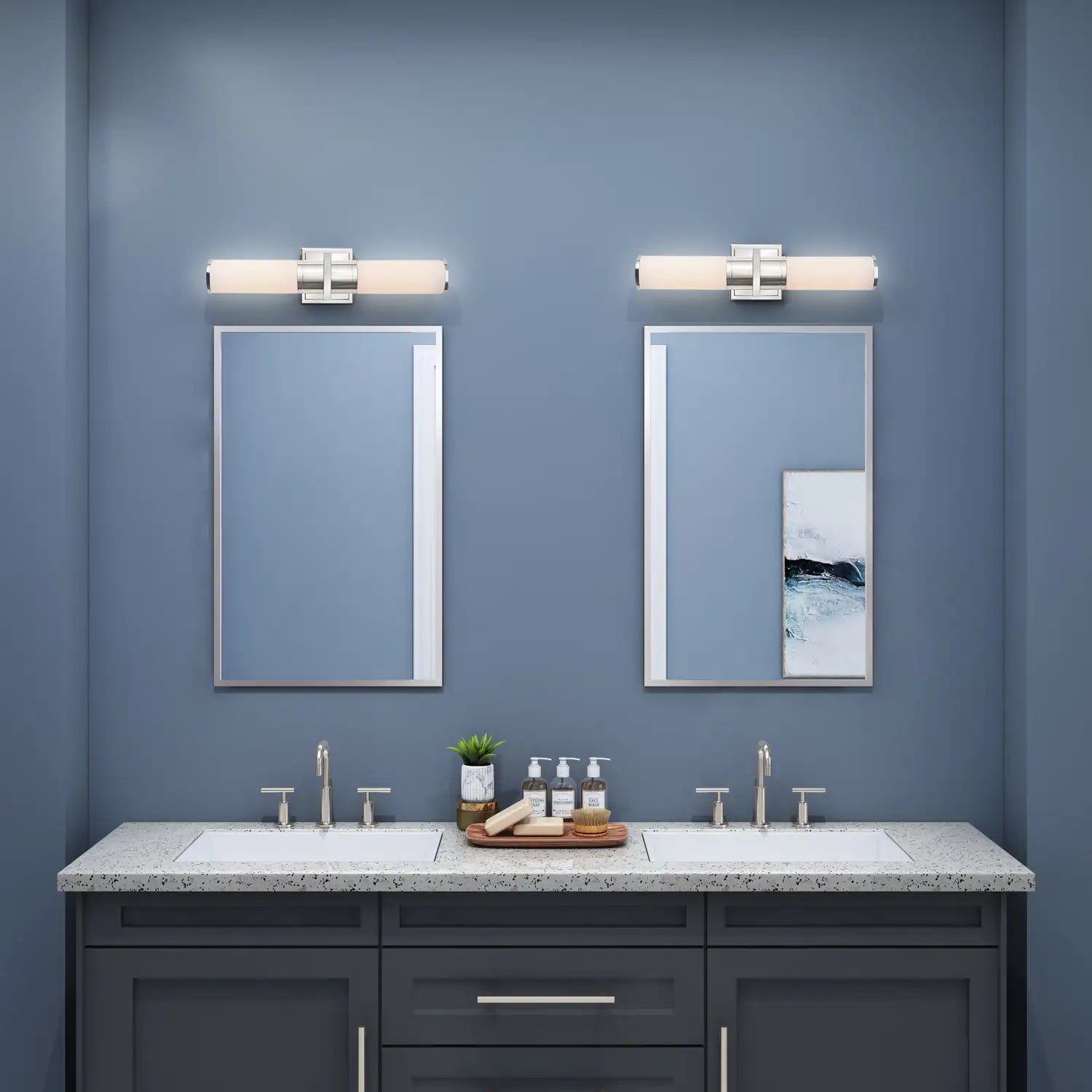 ARTCRAFT, POSITANO BATHROOM, BATH VANITY LIGHT