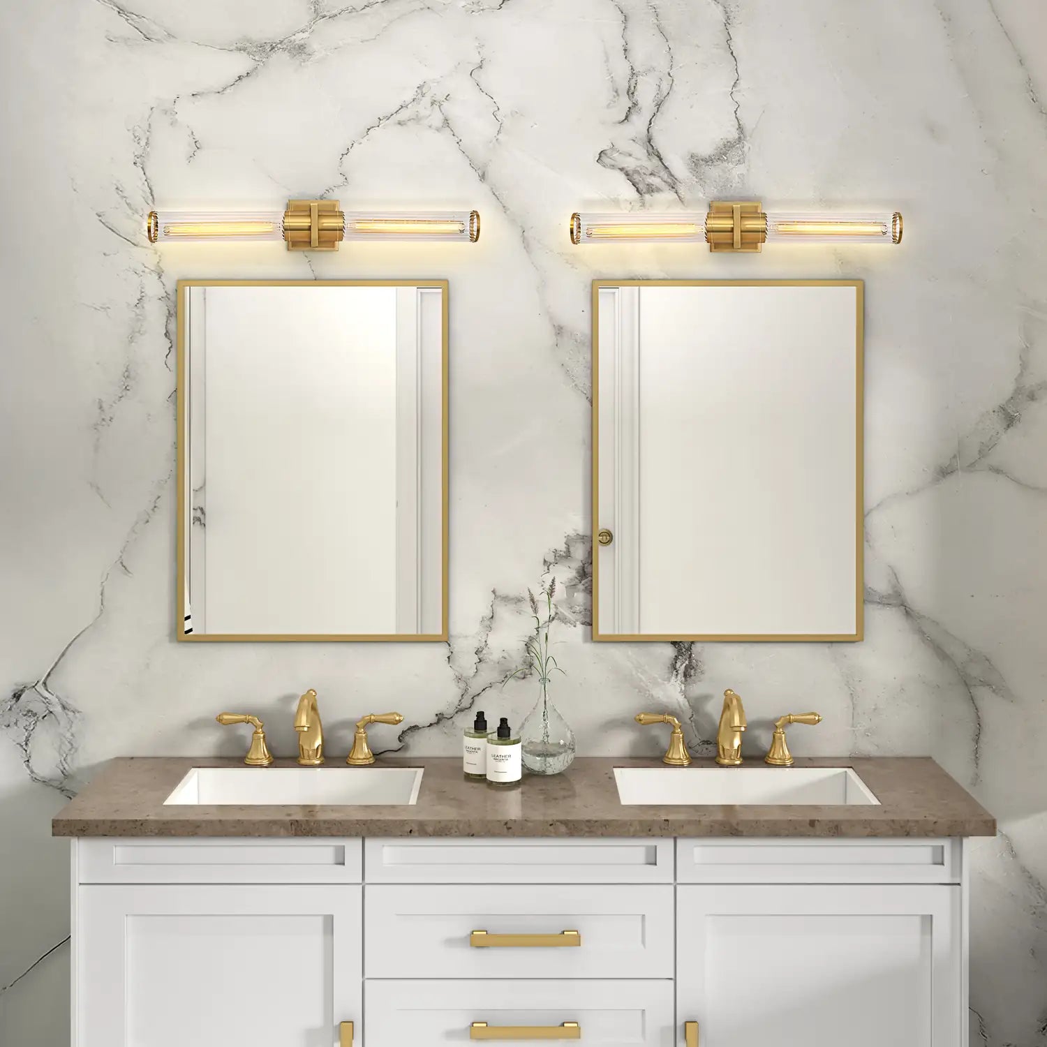 ARTCRAFT, POSITANO BATHROOM VANITY, VANITY LIGHT