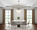 ARTCRAFT, ALESSIA CHANDELIER, CHANDELIER LIGHT