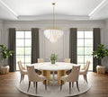 ARTCRAFT, ALESSIA CHANDELIER, CHANDELIER LIGHT