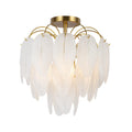 ARTCRAFT, ALESSIA SEMI-FLUSH MOUNT, SEMI FLUSH MOUNT LIGHT