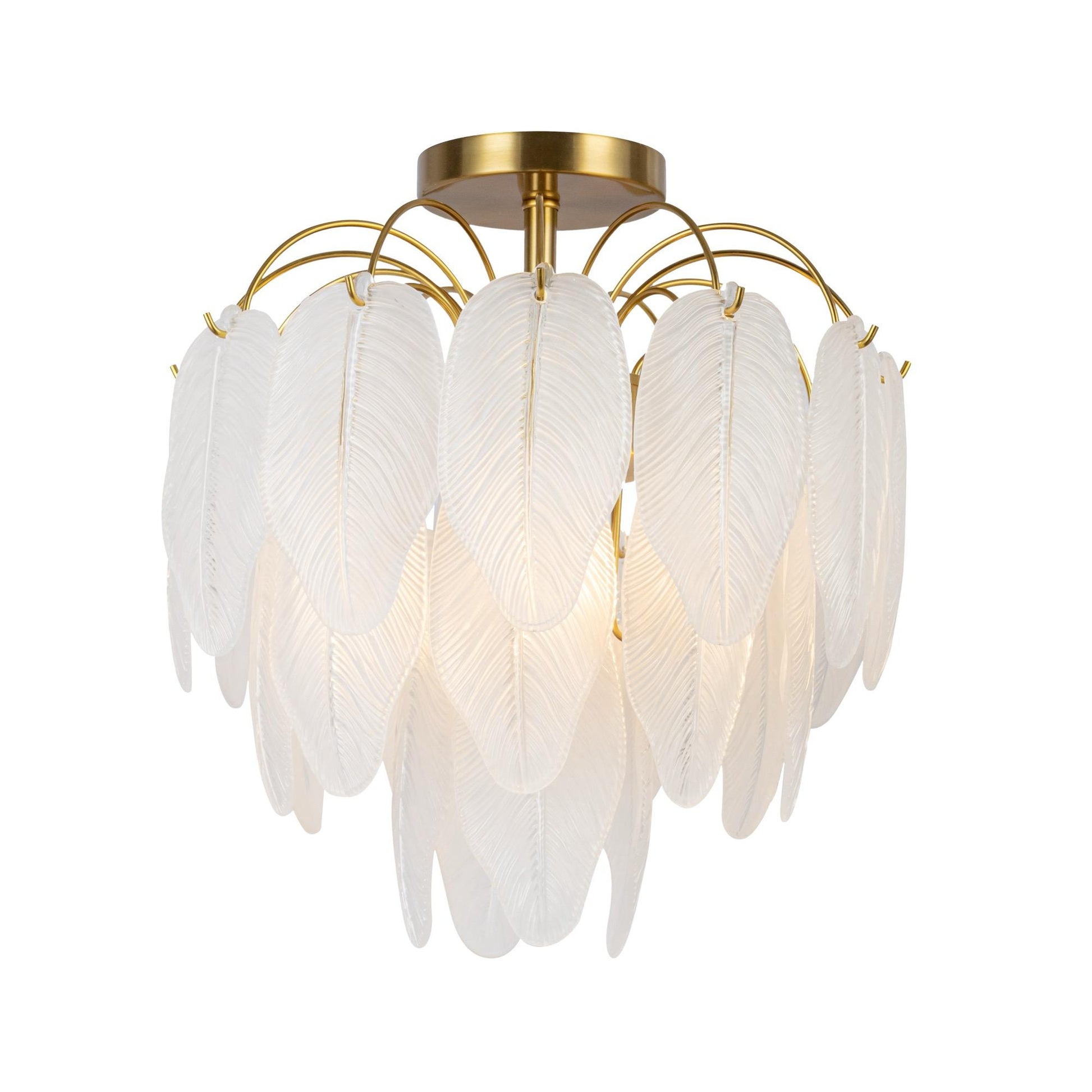 ARTCRAFT, ALESSIA SEMI-FLUSH MOUNT, SEMI FLUSH MOUNT LIGHT