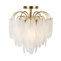 ARTCRAFT, ALESSIA SEMI-FLUSH MOUNT, SEMI FLUSH MOUNT LIGHT