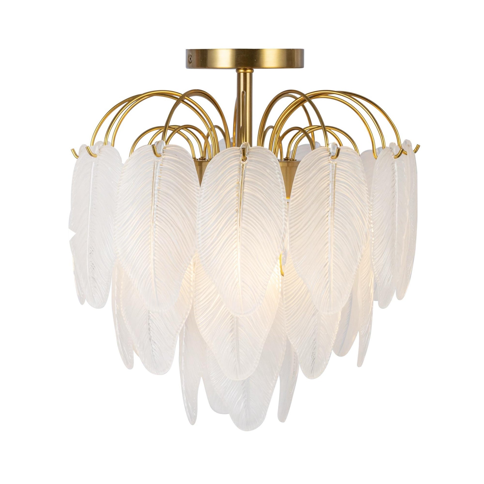 ARTCRAFT, ALESSIA SEMI-FLUSH MOUNT, SEMI FLUSH MOUNT LIGHT