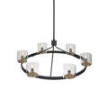 ARTCRAFT, SALINAS CHANDELIER, CHANDELIER LIGHT