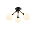 ARTCRAFT, CAPILANO SEMI-FLUSH MOUNT, SEMI FLUSH MOUNT LIGHT