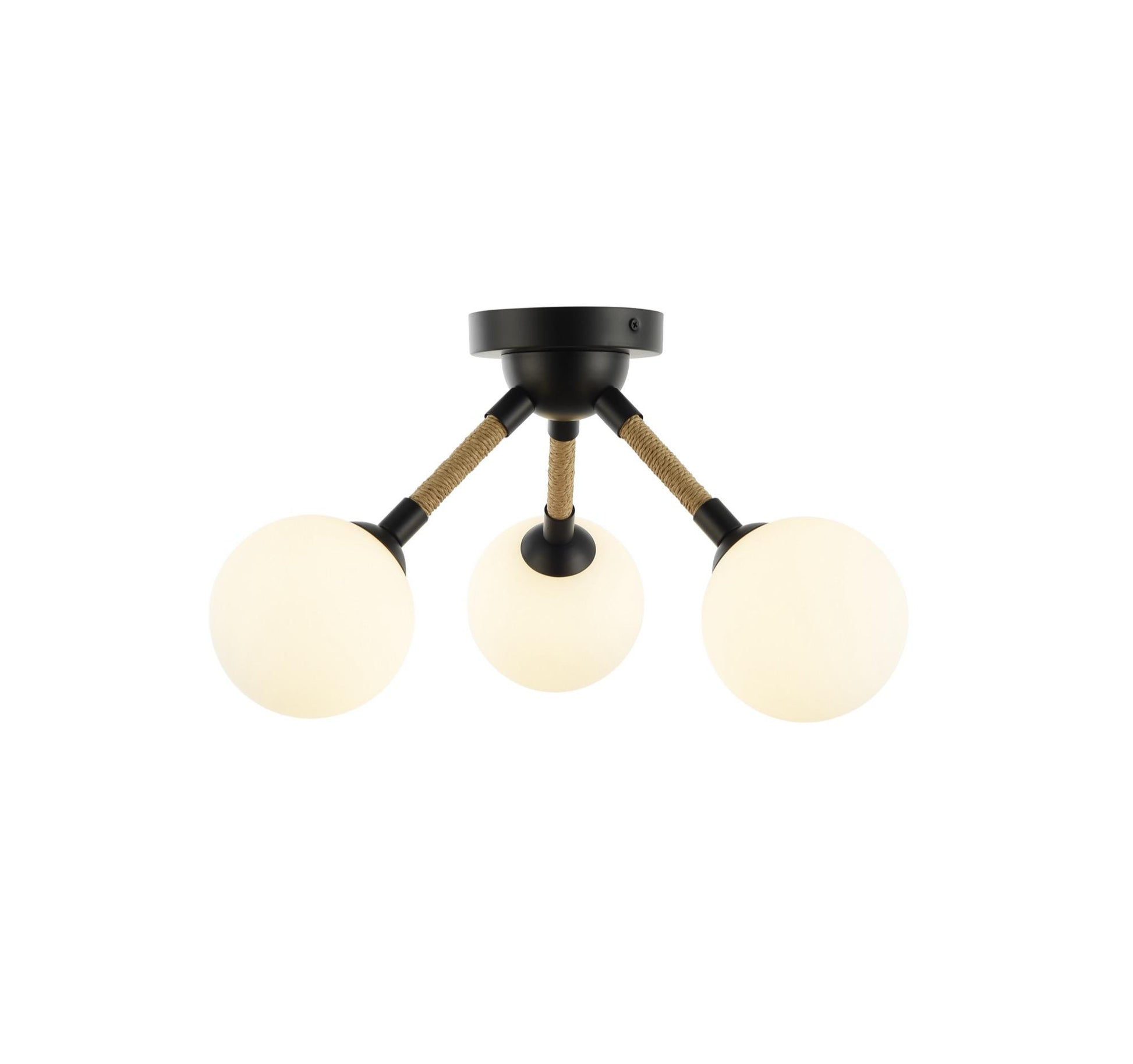ARTCRAFT, CAPILANO SEMI-FLUSH MOUNT, SEMI FLUSH MOUNT LIGHT