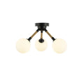 ARTCRAFT, CAPILANO SEMI-FLUSH MOUNT, SEMI FLUSH MOUNT LIGHT