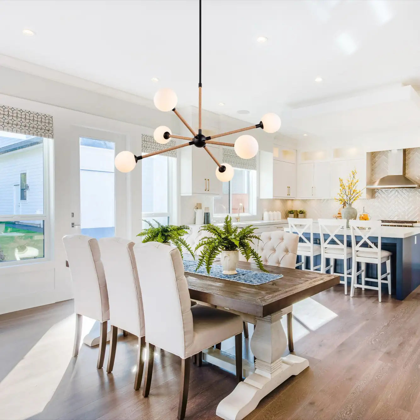 ARTCRAFT, CAPILANO CHANDELIER, CHANDELIER LIGHT