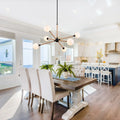 ARTCRAFT, CAPILANO CHANDELIER, CHANDELIER LIGHT