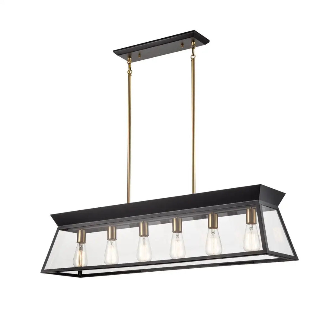 ARTCRAFT, LUCIAN ISLAND/POOL TABLE, LINEAR LIGHT