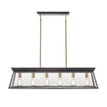 ARTCRAFT, LUCIAN ISLAND/POOL TABLE, LINEAR LIGHT