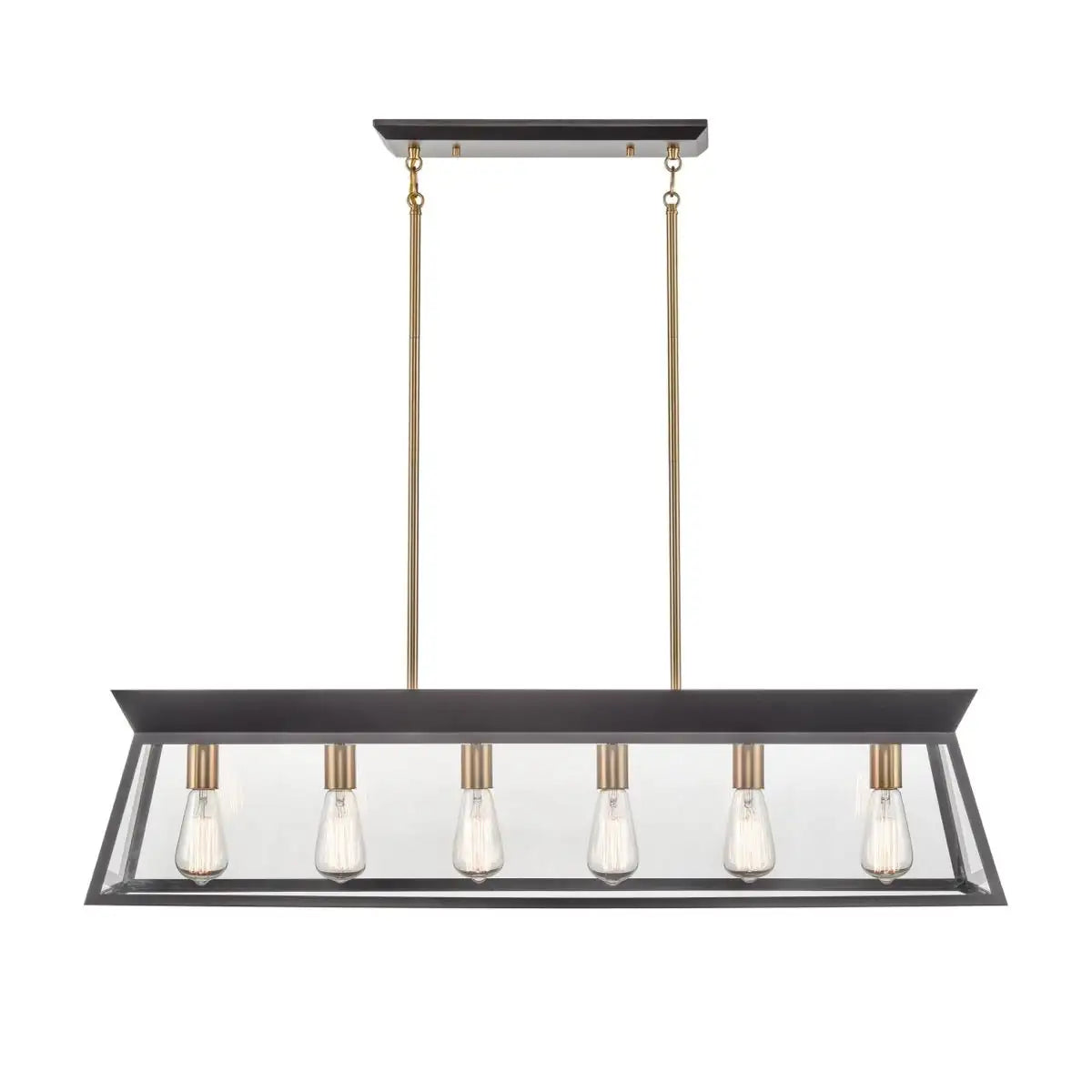 ARTCRAFT, LUCIAN ISLAND/POOL TABLE, LINEAR LIGHT