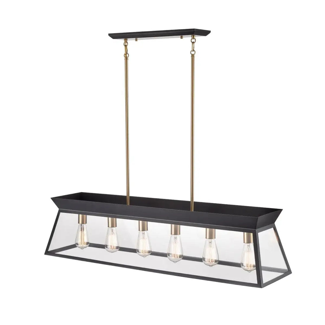 ARTCRAFT, LUCIAN ISLAND/POOL TABLE, LINEAR LIGHT
