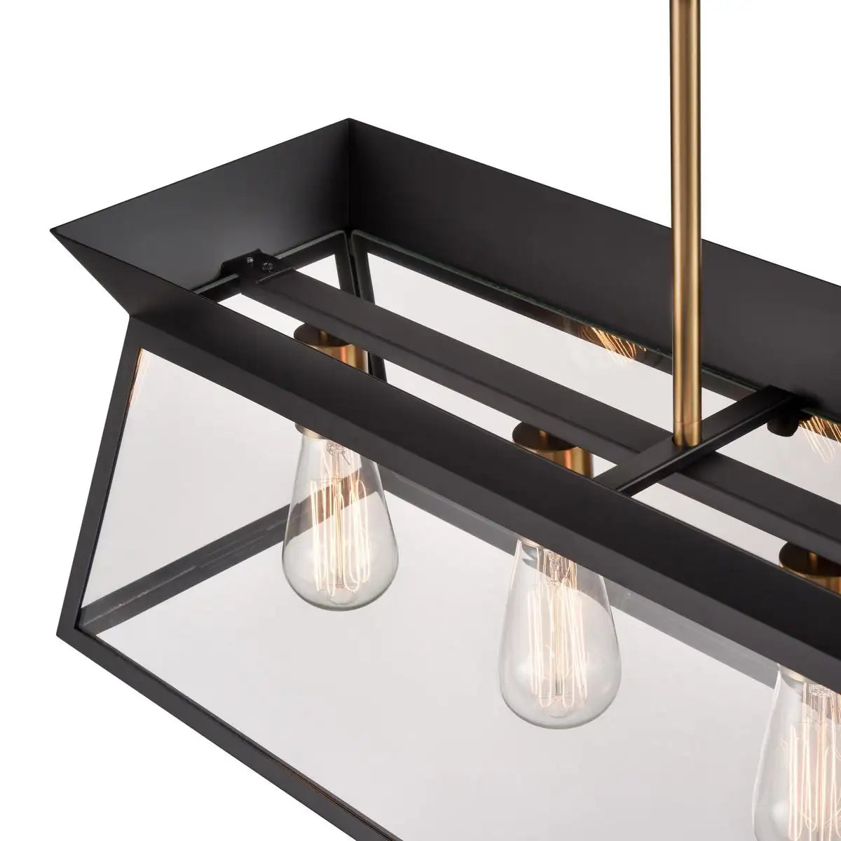 ARTCRAFT, LUCIAN ISLAND/POOL TABLE, LINEAR LIGHT