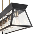 ARTCRAFT, LUCIAN ISLAND/POOL TABLE, LINEAR LIGHT
