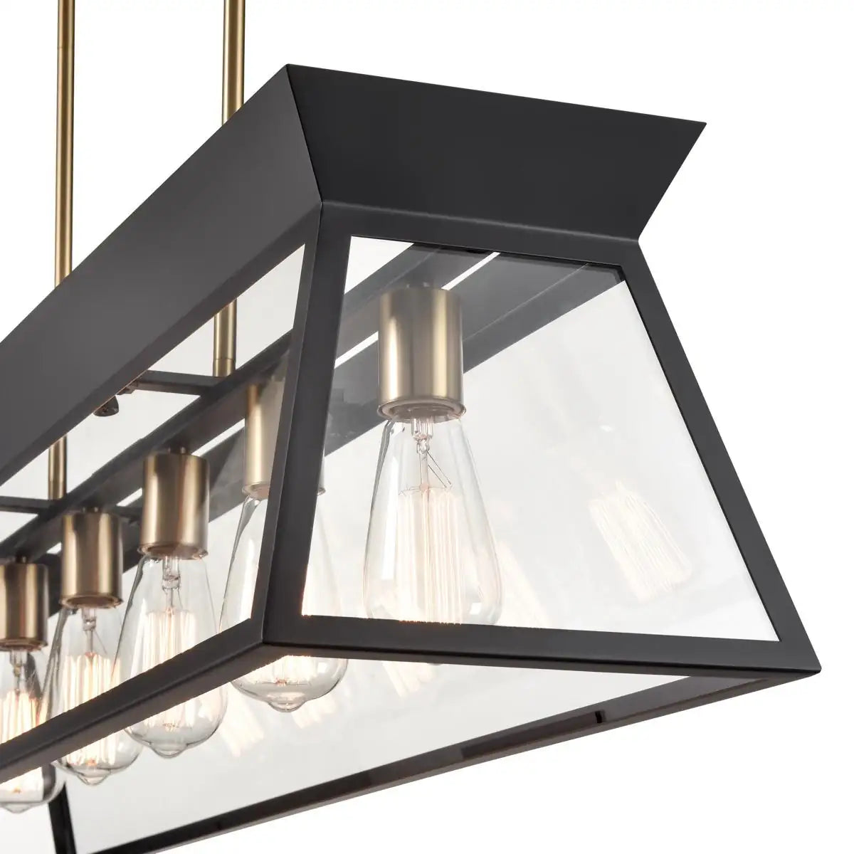 ARTCRAFT, LUCIAN ISLAND/POOL TABLE, LINEAR LIGHT
