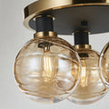 ARTCRAFT, GEM SEMI-FLUSH MOUNT, SEMI FLUSH MOUNT LIGHT