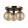 ARTCRAFT, GEM SEMI-FLUSH MOUNT, SEMI FLUSH MOUNT LIGHT