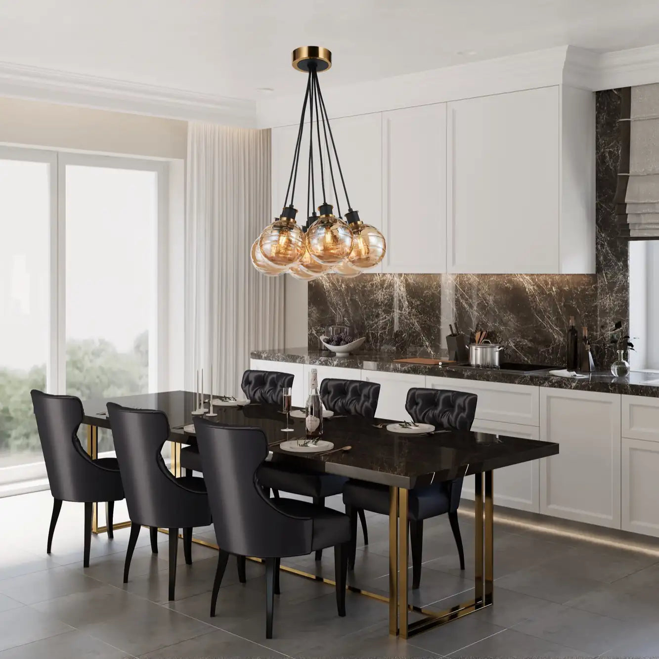 ARTCRAFT, GEM PENDANT, PENDANT LIGHT