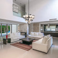 ARTCRAFT, BOLLA CHANDELIER, CHANDELIER LIGHT
