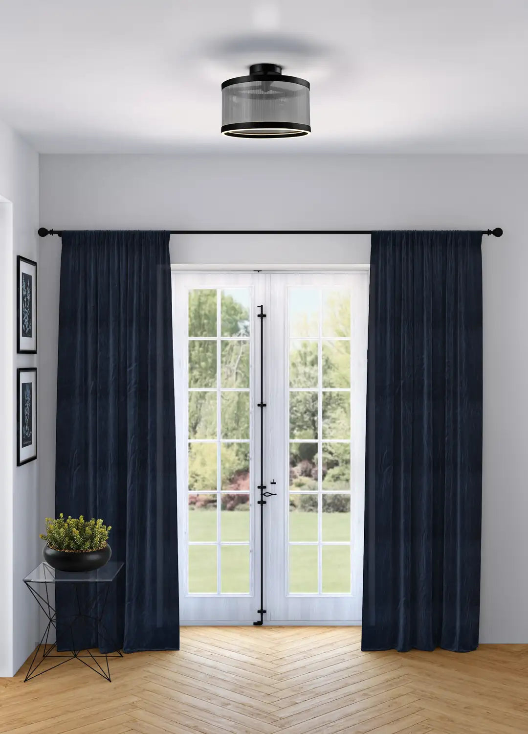 ARTCRAFT, CORA SEMI FLUSH MOUNT, SEMI FLUSH MOUNT LIGHT
