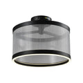 ARTCRAFT, CORA SEMI FLUSH MOUNT, SEMI FLUSH MOUNT LIGHT