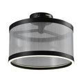 ARTCRAFT, CORA SEMI FLUSH MOUNT, SEMI FLUSH MOUNT LIGHT